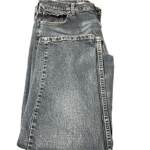 Men’s Used Wrangler Relaxed Fit Jeans 38X30